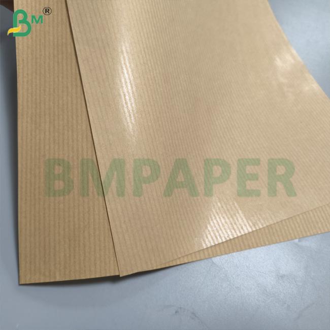 High Strength 50gsm Pure MG Ribbed Kraft Paper Roll 750mm High Strength 50gsm Pure MG Ribbed Kraft Paper Roll 750mm