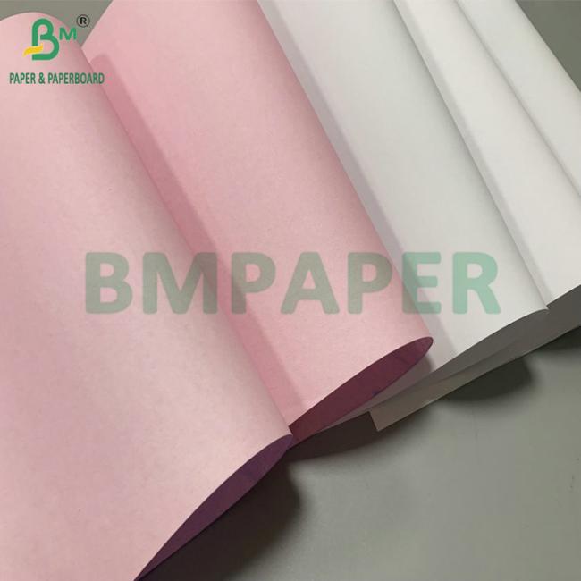56gsm 60gsm CB CFB CF White Blue Pink Carbonless Paper 44.5cm Roll 56gsm 60gsm CB CFB CF White Blue Pink Carbonless Paper 44.5cm Roll