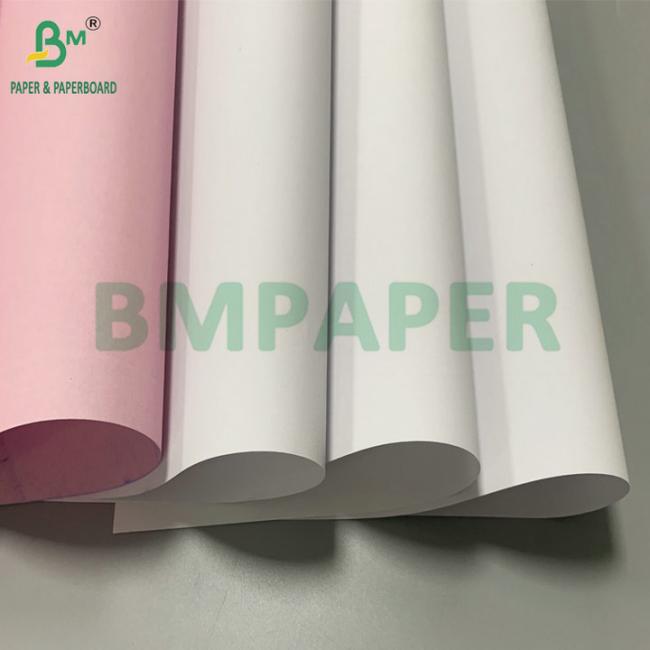 56gsm 60gsm CB CFB CF White Blue Pink Carbonless Paper 44.5cm Roll 56gsm 60gsm CB CFB CF White Blue Pink Carbonless Paper 44.5cm Roll