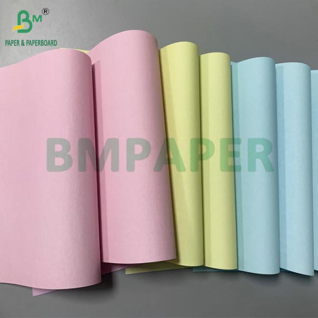 60gsm 75gsm CB White CFB CF Blue Yellow Pink Carbonless Paper 70x100cm Big Size 60gsm 75gsm CB White CFB CF Blue Yellow Pink Carbonless Paper 70x100cm Big Size