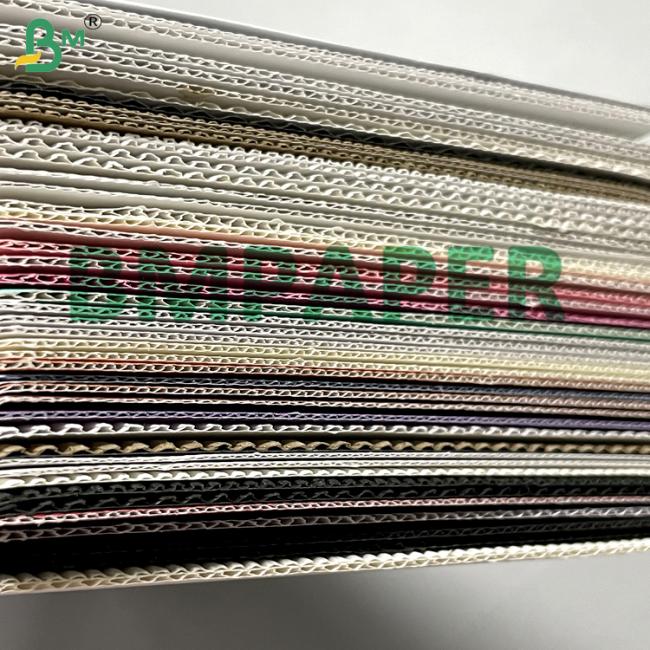 1mm Corrugated Structure Colour Anti-Deformation Corrugated Paper For Handicrafts & DIY Logistics & Shipping 1mm Corrugated Structure Colour Anti-Deformation Corrugated Paper For Handicrafts & DIY Logistics & Shipping