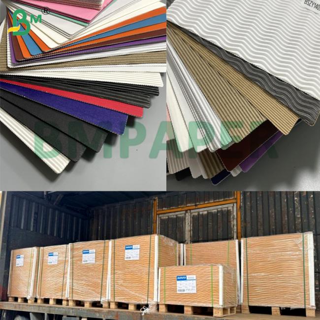 1mm Corrugated Structure Colour Anti-Deformation Corrugated Paper For Handicrafts & DIY Logistics & Shipping 1mm Corrugated Structure Colour Anti-Deformation Corrugated Paper For Handicrafts & DIY Logistics & Shipping