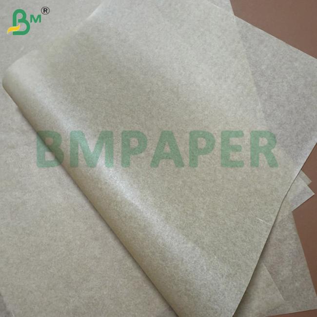 40gsm Air Fryer Oven Paper Dual-Side Silicone Brown Kraft Custom Sheets / Rolls 40gsm Air Fryer Oven Paper Dual-Side Silicone Brown Kraft Custom Sheets / Rolls
