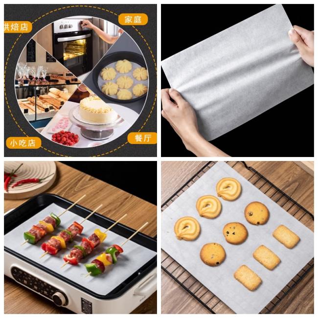 40gsm 45gsm White Grease Proof Wax Paper For Baking Cookie 11 x 14inch 40gsm 45gsm White Grease Proof Wax Paper For Baking Cookie 11 x 14inch