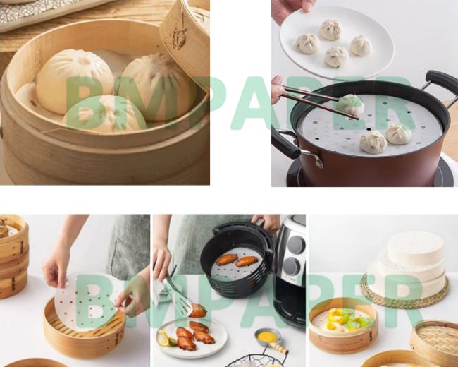 35g 40g Silicone Coated Steamer Baking Paper For Pastry Non - Stick 40 x 60cm 35g 40g Silicone Coated Steamer Baking Paper For Pastry Non - Stick 40 x 60cm