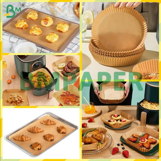 Heat Resistant Baking Mat Paper Unbleached 40gsm For Bread Mat, Oven Mat Heat Resistant Baking Mat Paper Unbleached 40gsm For Bread Mat, Oven Mat