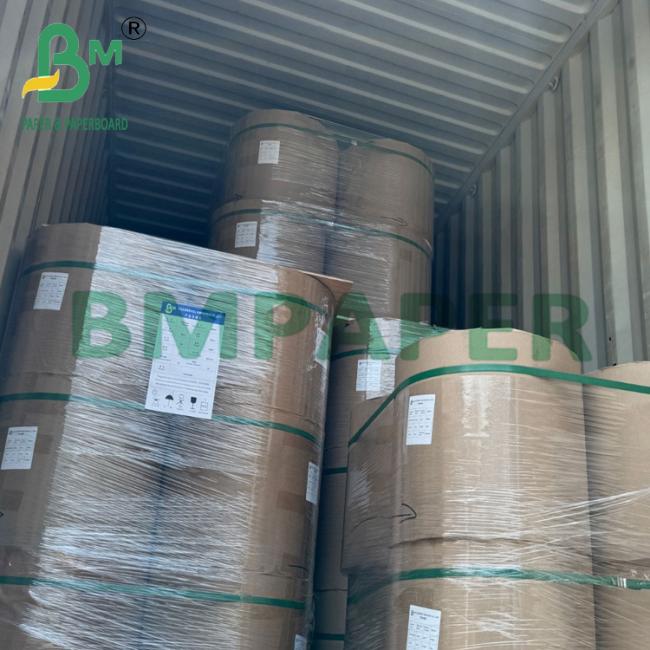 230gsm + 15g Bleached PE Coated Kraft Paper Roll For Cupstock Paper 230gsm + 15g Bleached PE Coated Kraft Paper Roll For Cupstock Paper