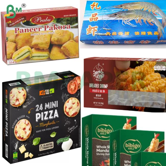350g+10g GSM PE Coated Kraft Paper Sheets for Cold Food Packaging 350g+10g GSM PE Coated Kraft Paper Sheets for Cold Food Packaging