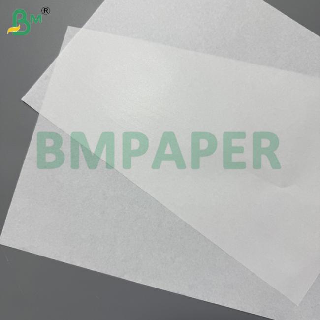 40gsm 50gsm One Side Glossy White Kraft Paper For Food Packaging 60cm Roll Wide 40gsm 50gsm One Side Glossy White Kraft Paper For Food Packaging 60cm Roll Wide