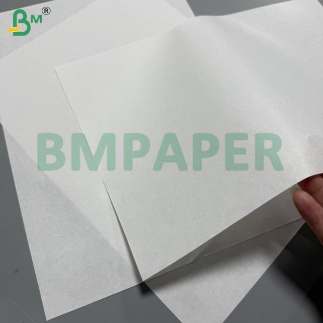 40gsm 50gsm One Side Glossy White Kraft Paper For Food Packaging 60cm Roll Wide 40gsm 50gsm One Side Glossy White Kraft Paper For Food Packaging 60cm Roll Wide