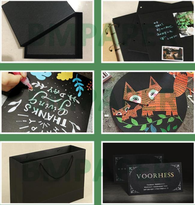 180gsm 230gsm Black Card Paper For Garment Label Good Stiffness 70 x 100cm 180gsm 230gsm Black Card Paper For Garment Label Good Stiffness 70 x 100cm
