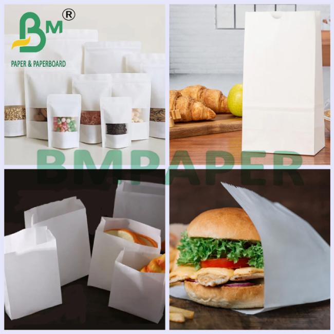 Greaseproof Laminated White Kraft Paper 75gsm for Baking Food 500x600mm Greaseproof Laminated White Kraft Paper 75gsm for Baking Food 500x600mm
