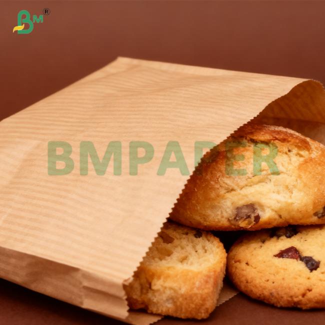 70g 80g Brown One Side Glossy Stripped Kraft Paper For Food packaging 70g 80g Brown One Side Glossy Stripped Kraft Paper For Food packaging