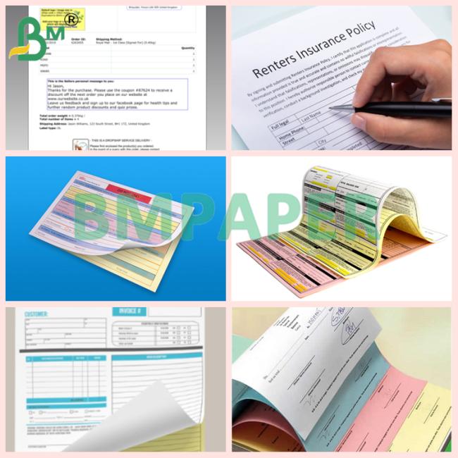 NCR Carbonless Copy Paper - Self Copying Paper For Invoices, Receipts NCR Carbonless Copy Paper - Self Copying Paper For Invoices, Receipts