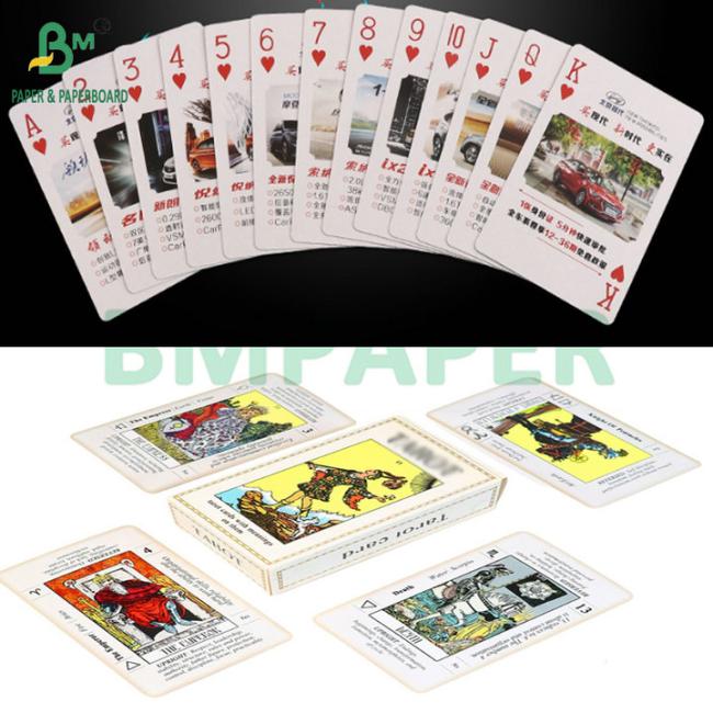 Premium Quality Smooth Waterproof 310gsm Blue Core Playing Card Stock for Poker Premium Quality Smooth Waterproof 310gsm Blue Core Playing Card Stock for Poker