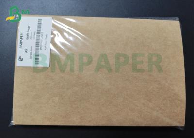 China Natural Brown Card Stock 200gsm 250gsm A3 A4 Size For Stationery en venta