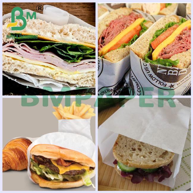 18g Kit5 Food Grade Oilproof White Sandwich Paper 70 x 100 cm 18g Kit5 Food Grade Oilproof White Sandwich Paper 70 x 100 cm