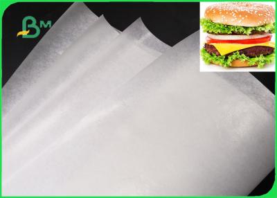 China Eco Friendly Greaseproof Newsprint Paper Roll Oil Resistant 35GSM For Fast Food Wrapping for sale