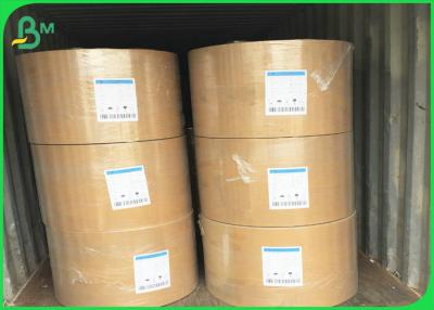 China 250gsm - el rollo de papel marrón natural sin blanquear de 400gsm Kraft con el FSC certificó en venta