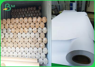 China FSC 24 pulgadas rollo 80gsm del papel de trazador del chorro de tinta de 36 pulgadas para la industria de ropa en venta