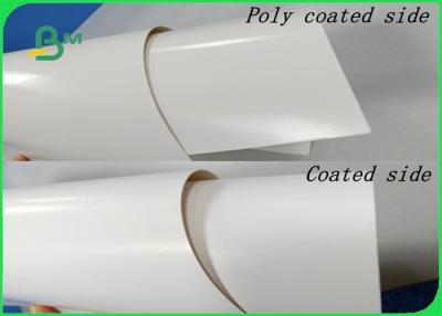 China Customized FBB Poly Coated Paper FDA Good Sealing For Paper Box In Sheet for sale