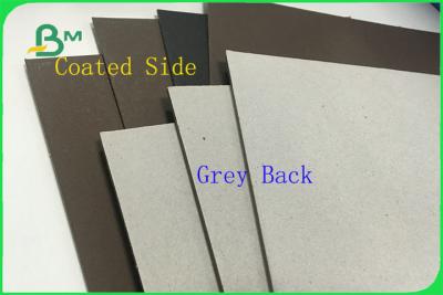China FSC Certified C1S Grey Back Coated Duplex Board Jumbo Roll 300g / 350g / 450g for sale
