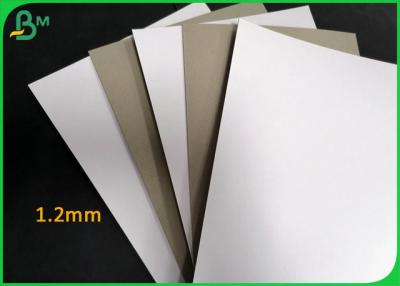 China 800g Laminated One Side Duplex Board Grey Back For Making Photo Album for sale