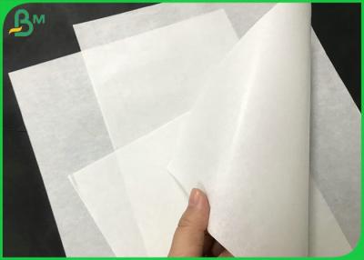 China Single Side Gloss Mg Paper 30G To 60G White Bleached Kraft Paper Reel 90cm for sale