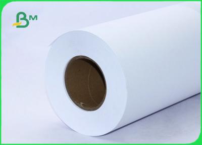 China 80gsm CAD Plotter Paper For Architecture 24inch X 150ft Roll With 2inch Core for sale
