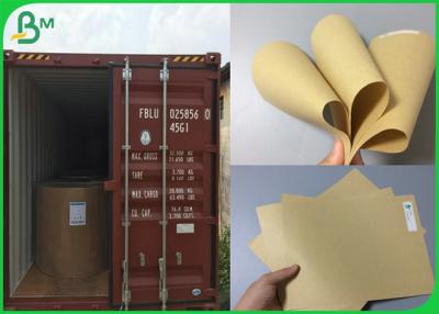 China 70gr 80gr Kraft Paper Unbleached With Jumbo roll For Wrapping Nut for sale