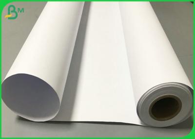 China Garment Plotting Paper Rolls 50GSM TO 120GSM White Color Inkjet Printing Paper for sale