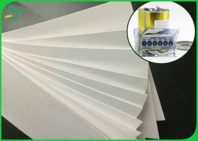 China 0.4mm Dryable White Blotting Paperboard To Humidity Test Card Making for sale