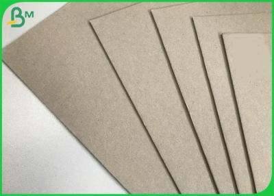 China 1.5MM 2MM Thick Laminated Grey Board , 100% Recycled Pulp Grey Chipboard Paper for sale