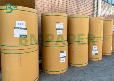 China 53gsm 55gsm Offest Bond Paper Jumbo Roll White Text Offest Paper Printing en venta