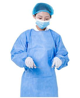 China SMS Disposable Protective Coveralls Reinforced Surgical Disposable Coverall Suit for sale