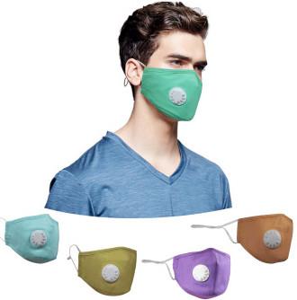 China Anti Pollution PPE Face Mask  Polyester Cotton Costom Color Skin Friendly for sale