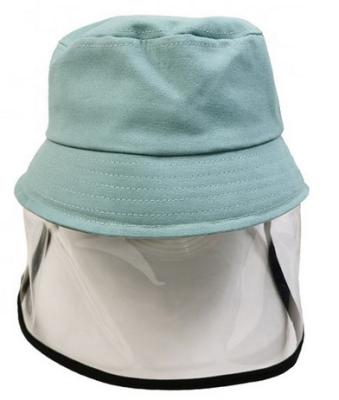 China Smiley Multicolor PPE Bump Cap Fisherman Removable Kids Face Shield for sale