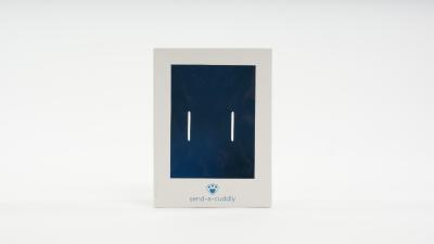 China Caixas de presente do bloco liso do cartão do marfim com impressão a cores completa da janela clara do ANIMAL DE ESTIMAÇÃO à venda