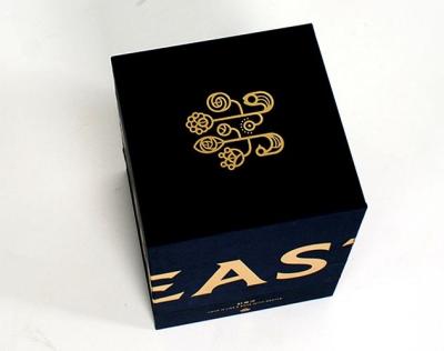 China Joyería magnética robusta de la vela de la caja de regalo del cierre que empaqueta color negro en venta