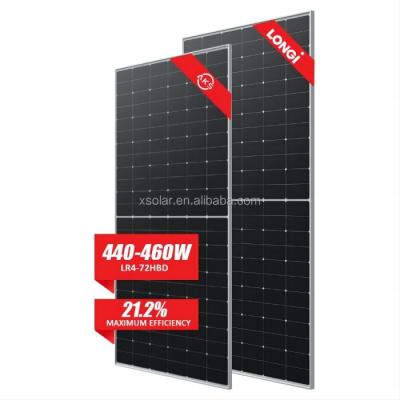 China Modulos fotovoltaicos de doble vidrio LONGi AKS Longi Himo 4 LR4-72HBD Harf Cell en venta