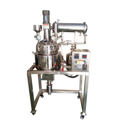 China Máquina de extracción de plantas de disolventes Modo de funcionamiento automático Reactor de condensación Extractor en venta