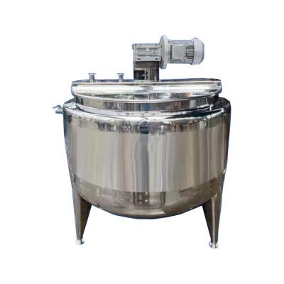 China Custom Mixer Tank 1000 Liters SS Chemical Mixing Tank With Agitator for sale