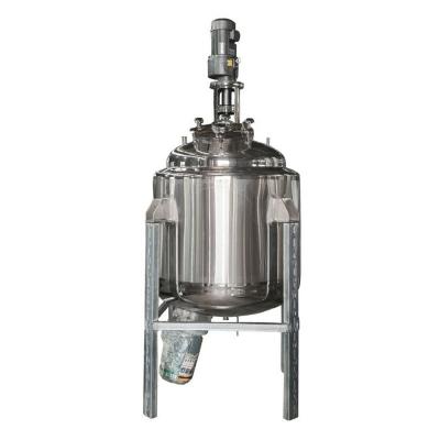China Hair Cream Homogenizer Tank Heating Mixing Tanks Stainless Steel SS304 for sale
