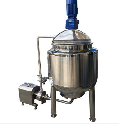 China Button Type Control System Homogenizer Tank Scraper Blade For Efficiency for sale