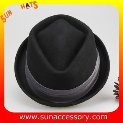 China 0381 Sunny hats diamond black wool felt hats ladies ,Shopping online hats and caps manufactuer for sale