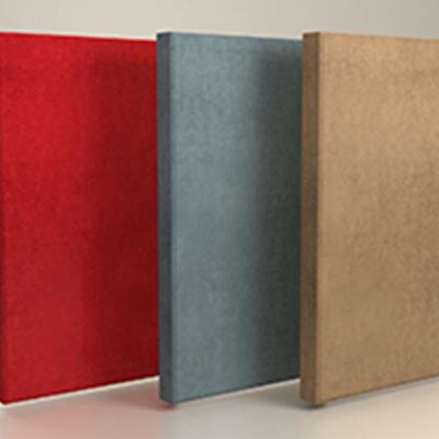 China PET 3D Acoustic Wall Panels Sound Blocking Fixed Size for sale