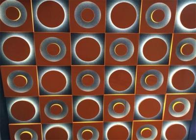 China Home Theater Acoustic Wall Panels , Decorative Wall Light Panels 9mm / 12mm for sale