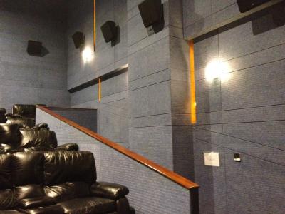 China Cinema Walls Polyester Fiber Acoustic Panel 8 Colors Available Thermal Insulation for sale