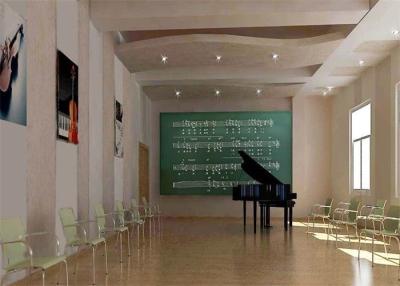 China Os painéis de parede 3d acústicos respiráveis para Music Room rasgam a embalagem resistente da folha à venda