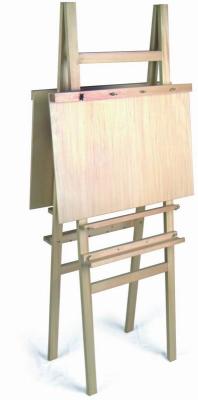 China Cuntomized Color Two Sided Artist Painting Easel Stand For Kids 71cm Width for sale